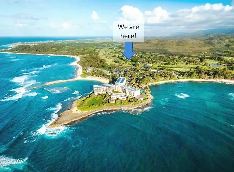 Walk To Beach, Pool, Tennis, Golf, Restaurants, Ac -Turtle Bay Hideaway Kahuku United States
